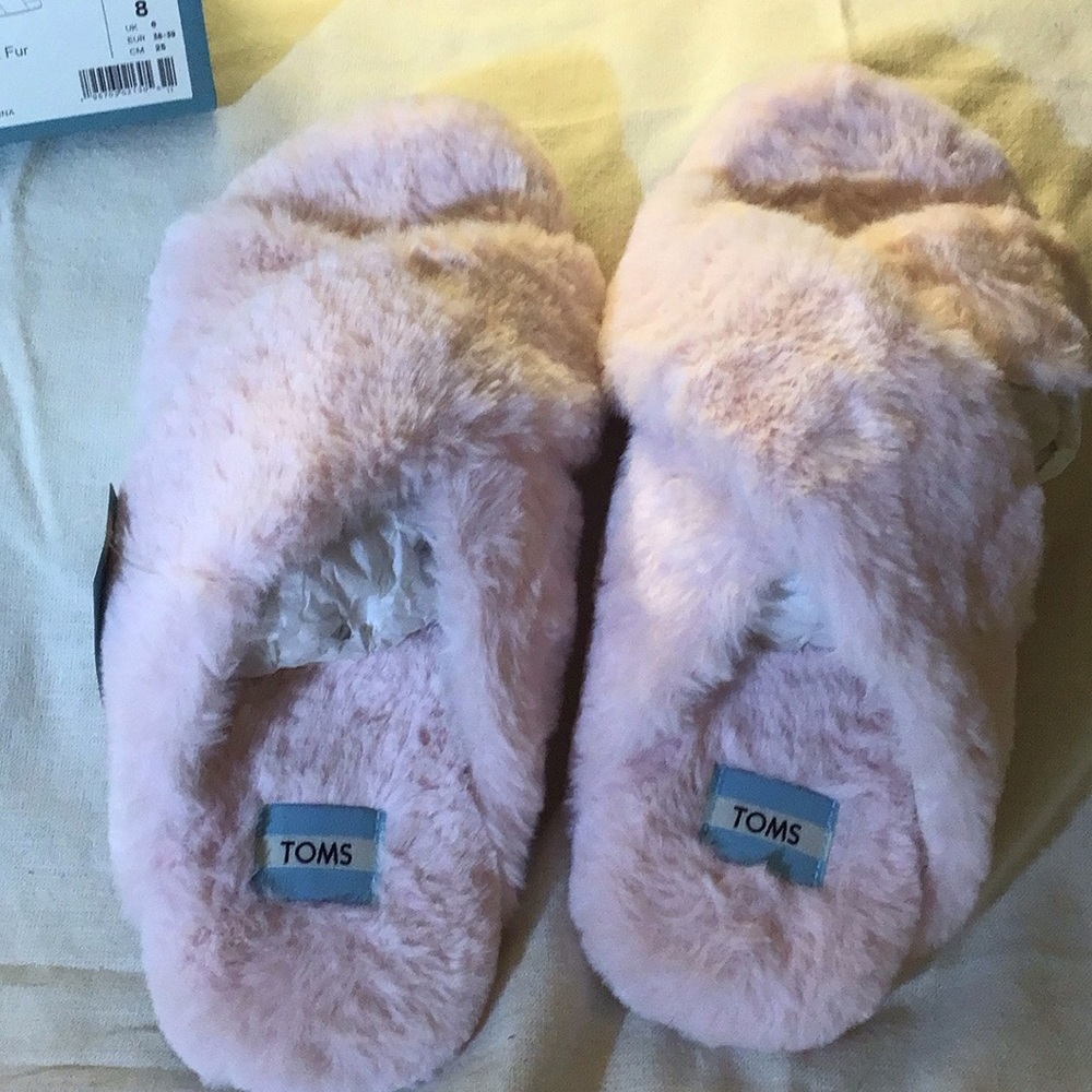 TOMS Susie Faux Fur Slippers